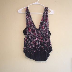 Urban Outfitters/Kimchi Blue Floral Lace Tank Top